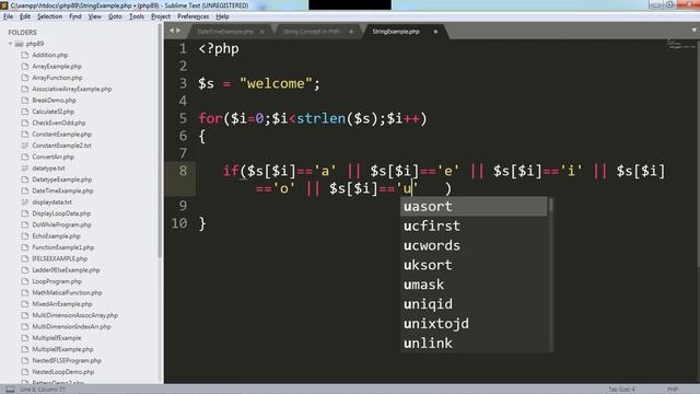 String Concept in PHP in HINDI BY SHIVA SIR || String tutorial in PHP || Lecture 17 смотреть онлайн