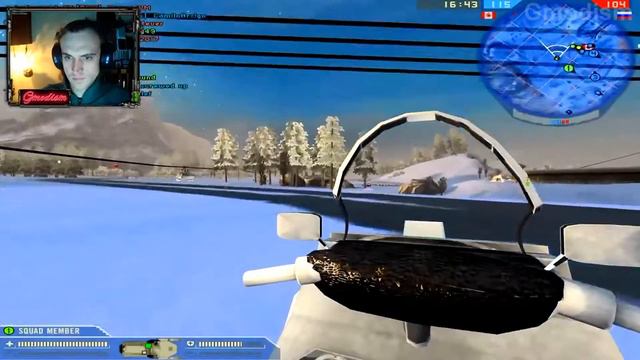 Battlefield 2 Arctic Warfare Gameplay: Canada VS. Russia - Online Multiplayer смотреть онлайн