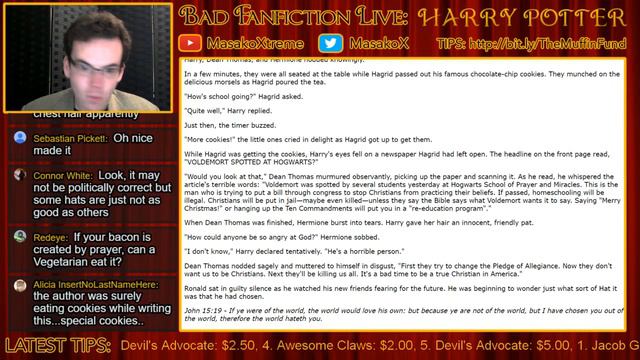 Bad Fanfiction Live | Hogwarts School of Prayers and Miracles [PART 2] смотреть онлайн