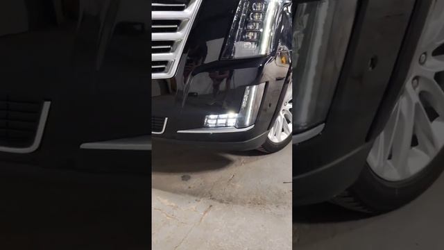 Тюнинг фар фонарей Кадиллак Эскалейд Cadillac Escalade удлинение и активация смотреть онлайн