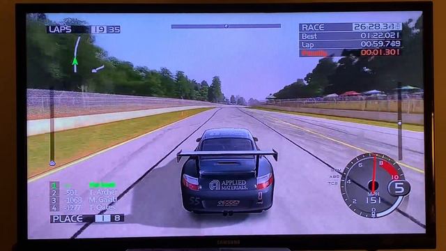 Forza Motorsport 2 - Road Atlanta Class R4 Grand Prix Endurance Gameplay Part 4 смотреть онлайн