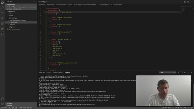 Managing Alexa-Hosted Skills in GitHub - Dabble Lab #245 смотреть онлайн