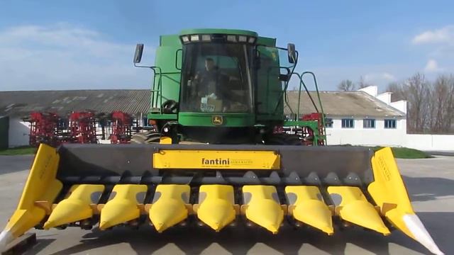 Налаштування та запуск кукурудзяної жатки Fantini LO3 смотреть онлайн