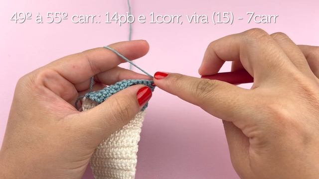 COMO FAZER KOMBI DE AMIGURUMI - PARTE 1 | ATELIÊ JÉSSICA BRANDÃO | #044 смотреть онлайн