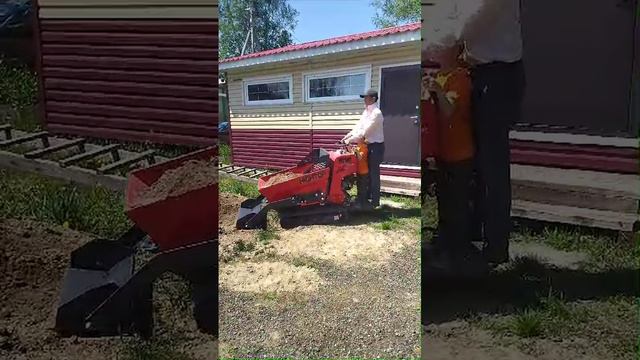 Вспашка огорода, благоустройство территории