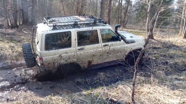 УАЗ патриот штурмует р. Сбойня смотреть онлайн
