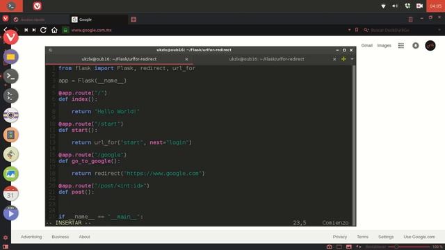 11.- Redirect & Url_for (URLs) - Curso Flask смотреть онлайн