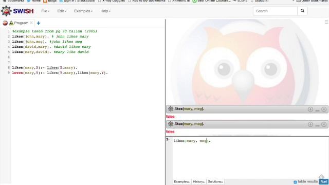 Using SWISH for Prolog смотреть онлайн