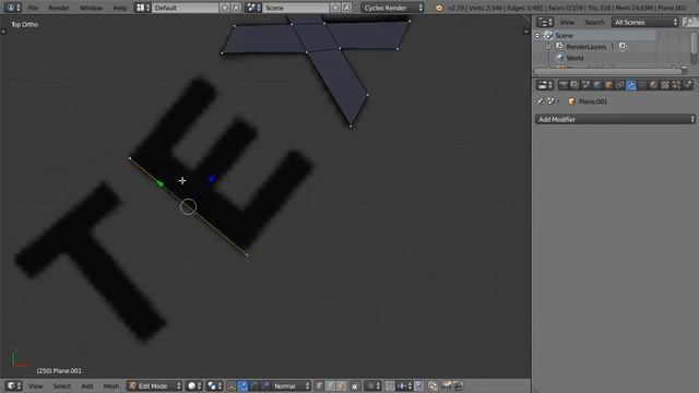 Starting Point to make stamp in blender3D смотреть онлайн