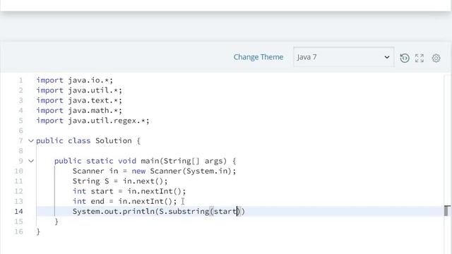 #13 Java Substring hackerrank Solution - Java _ Hackerrank Java смотреть онлайн