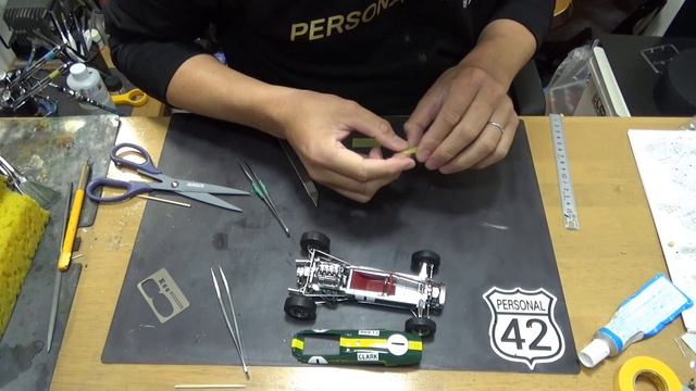 【プラモ】F1 #18　LOTUS 33　完成！　ボディーパーツ組立 смотреть онлайн