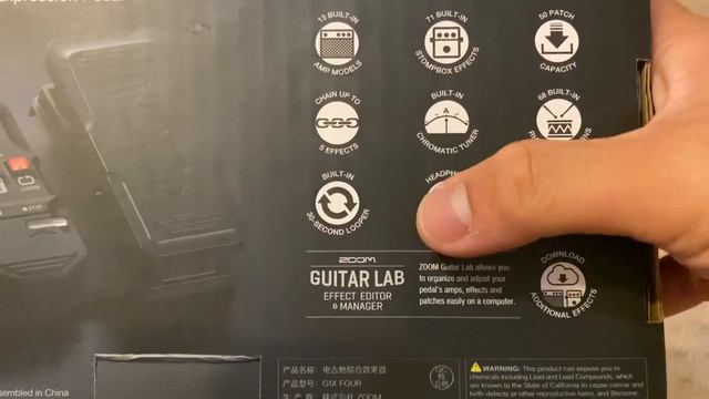 Quick Unboxing: Zoom G1x four смотреть онлайн
