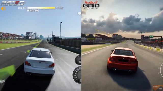 NFS Shift 2 VS Grid Autosport Brands Hatch PS3 {1080p 60fps} смотреть онлайн