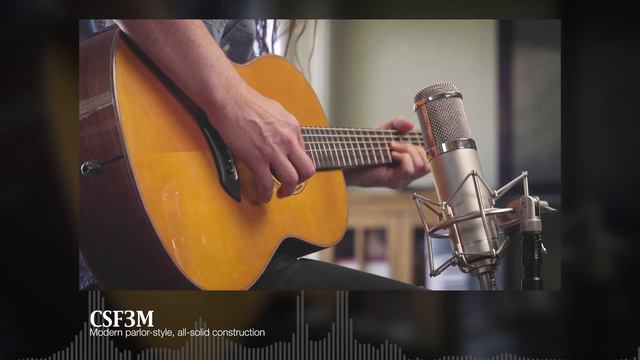 Yamaha | CSF Series Modern Parlor Acoustic Guitars смотреть онлайн