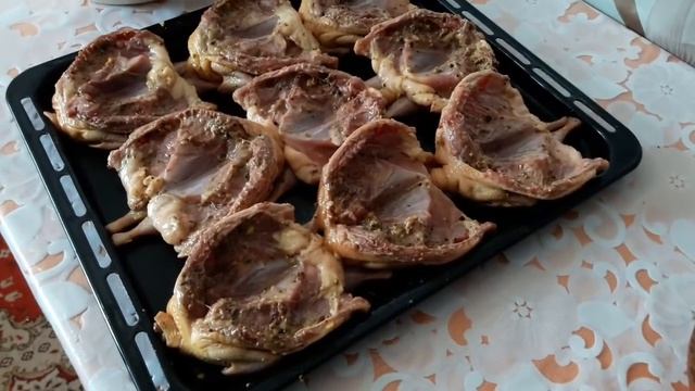 Каково будет это блюдо. МЯСО ПЕРЕПЕЛОВ Альбинос техасский стандарт самый крупный из мясных пород. смотреть онлайн