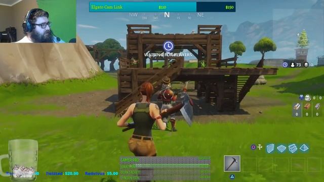 Trying out Fortnite on PS4 and testing out my ElGato HD60!! смотреть онлайн