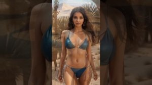 [4K] AI ART -  Lookbook AI World Models - Al Art video-Namib Desert