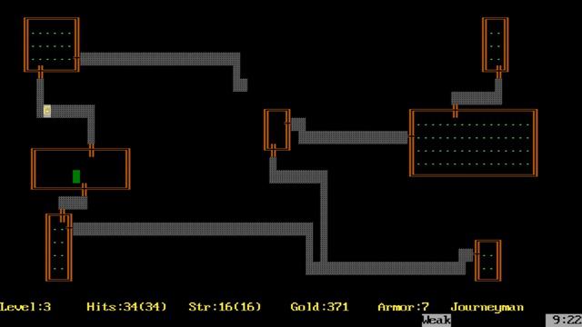 So Roguelike You'd Swear It's Real - Rogue (DOS) смотреть онлайн