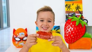 Учим цифры от 1 до 10 с Владом и Никитой