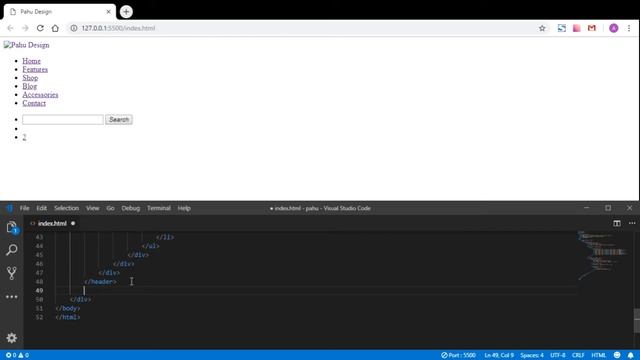 Верстка сайта c psd (часть 1). HTML-разметка ч.1 смотреть онлайн