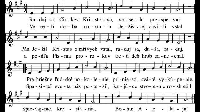 JKS 201/Ľ. Gabčo - Raduj sa, Cirkev Kristova (Zbor Vox cantoris, Musica aeterna) смотреть онлайн