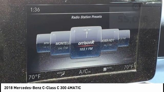 2018 Mercedes-Benz C-Class NLB23758A смотреть онлайн
