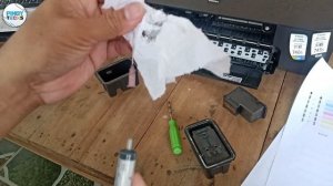 How To Refill CANON TS207 Step by Step | PinoyTechs (Tagalog)