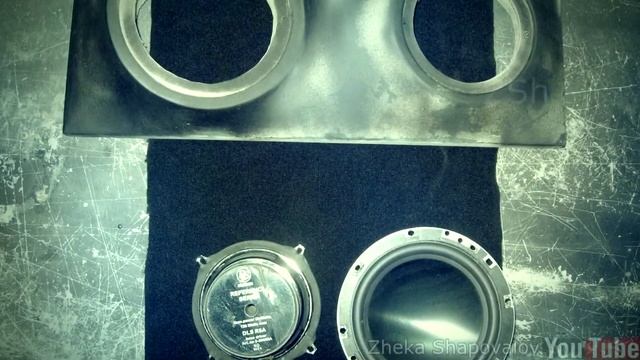 Make a speaker panel and Subwoofer box for Custom car ZAZ 965 смотреть онлайн