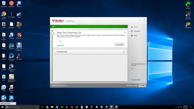 How to add a specific program as an exception to McAfee Anti-Virus [2016 Tutorial] смотреть онлайн