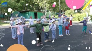 В дошкольных группах проходят зарядки на свежем воздухе!