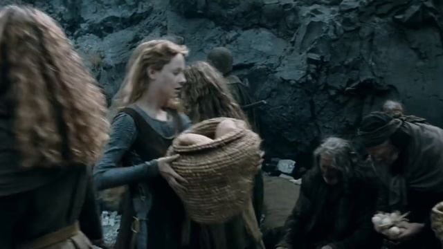 Хельмова Падь. Эовин узнает что Арагорн не вернулся. HD