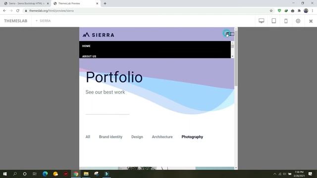 Sierra: Sierra Bootstrap HTML template смотреть онлайн