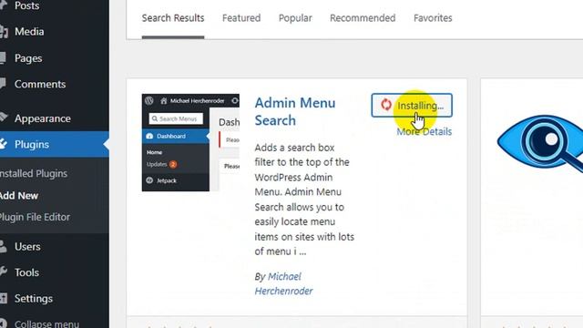 Add Admin Menu Search in WordPress смотреть онлайн