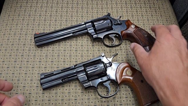 Colt Python vs. Smith & Wesson 586 смотреть онлайн