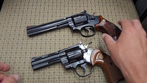 Colt Python vs. Smith & Wesson 586