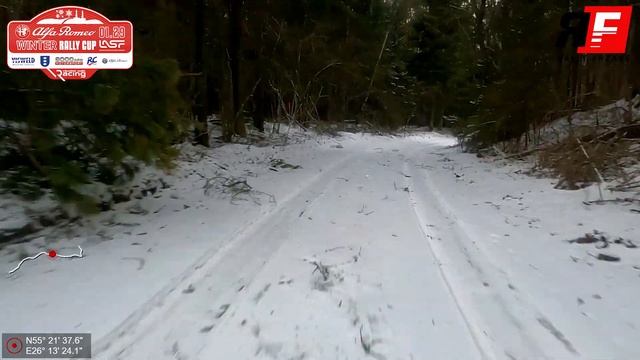 Alfa Romeo Winter Rally Cup Ignalina 2022 | GR-2/4 Autobrava Motors смотреть онлайн