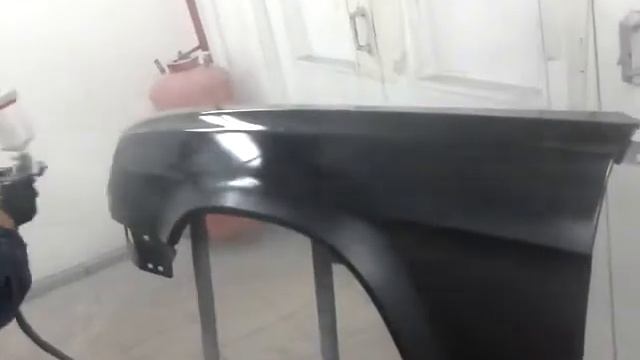 лачим первый слой