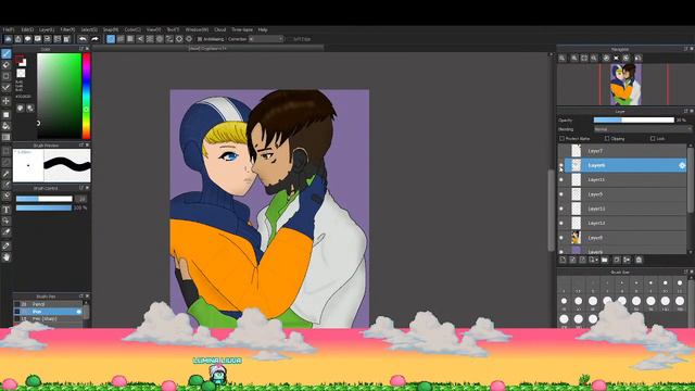 Drawing Stream #4 | Crypto x Wattson | Apex Legends Fanart смотреть онлайн