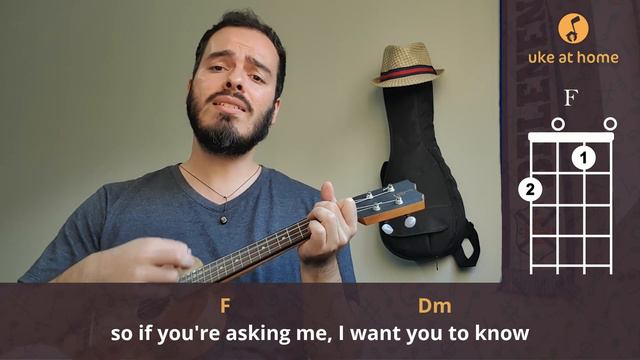 Linkin Park - Leave Out All The Rest | Ukulele cover tutorial смотреть онлайн