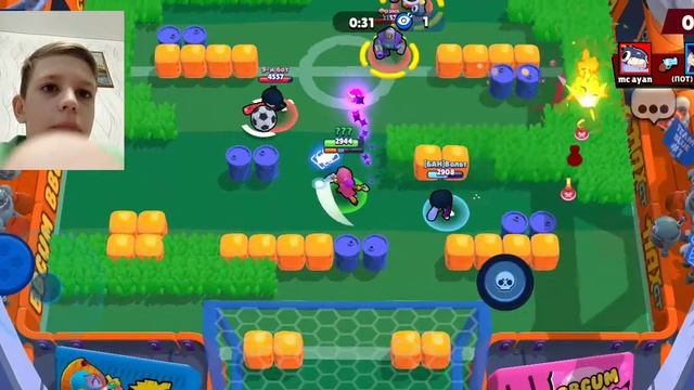 ИГРАЮ В БРАВЛ СТАРС С ДРУГОМ МЫ ИГРАЛИ В ШД смотреть онлайн