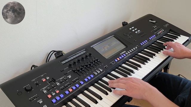 Sail along silvery moon - Yamaha Genos cover смотреть онлайн