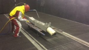 Дробеструйная камера / Работа в дробеструйной камере / Производство дробеструйных камер