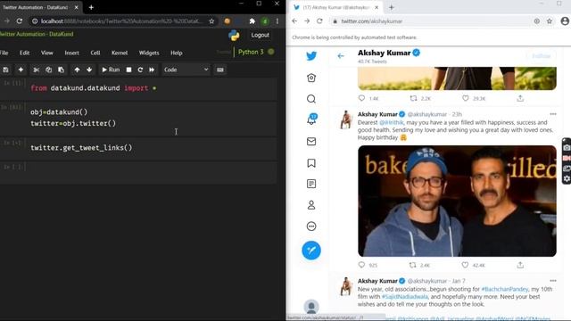 Tweet Links Scraper | Twitter Automation | Twitter Scraper- Python,DataKund смотреть онлайн