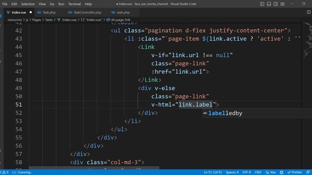Laravel 10 Inertia & Vue 3 CRUD Application -6- (Handle Next & Previous Links) | Moroccan Darija смотреть онлайн