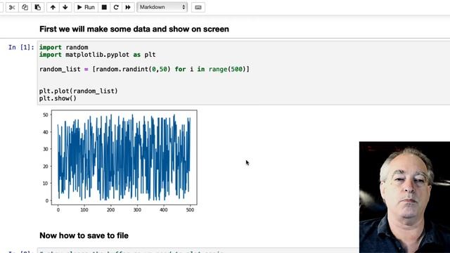 Save Matplotlib plot to an image file смотреть онлайн