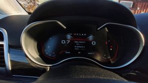 Haval H9. Режимы трансмиссии на приборной панели)