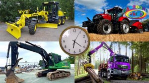 Изучаем транспорт для детей. Развивающее видео для самых маленьких про спецтехнику