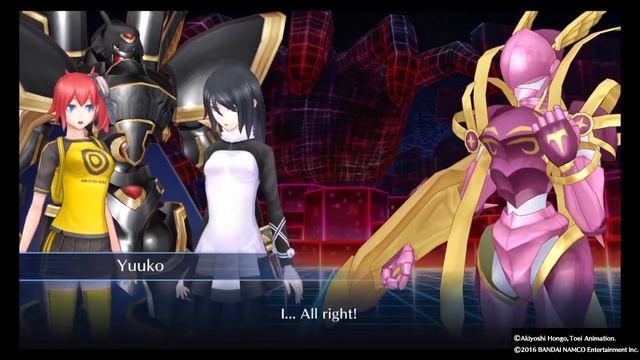 DIGIMON STORY CYBER SLEUTH Crusadermon round 3 смотреть онлайн