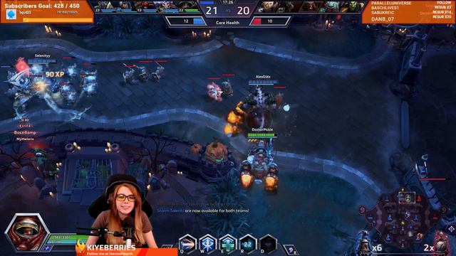 Auto Attack All Day! Raynor Rumble? - Heroes of the Storm w Kiyeberries смотреть онлайн