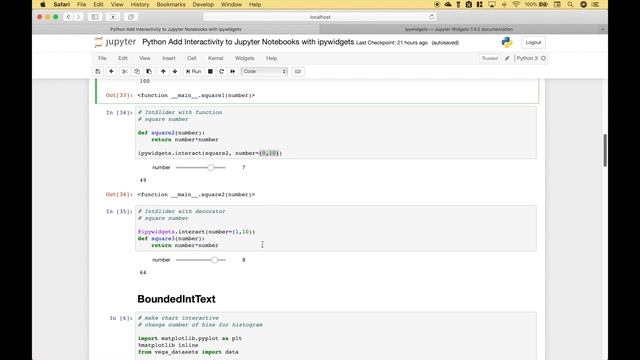 Python Add Interactivity to Jupyter Notebooks with ipywidgets смотреть онлайн